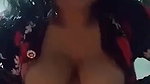 Big boob unsatisfied Bhabi showing for lover