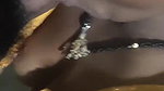 Tribal housewife giving blowjob to hubby