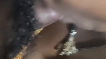 Tribal housewife giving blowjob to hubby