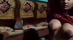 Bangladeshi big boob girl giving handjob to uncle