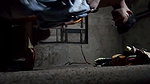 sweet looking Desi Bhabhi secret sex affair