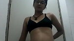Innocent looking girl getting dirty on cam