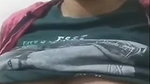 Indian cute girl in glasses showing her boobs