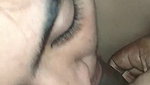 beautiful nude girl giving erotic blowjob to lover