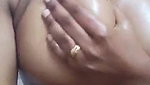Desi solid maal showing her cute boobs