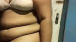 fatty Indian girl captured nude by lover