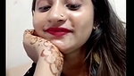 Sharma bhabi pressing her boobs fingering