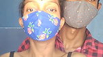 skinny Indian wife sex with hubby on cam