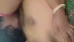horny Desi Boudi playing with dick of hubby
