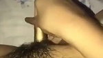 hairy pussy fuck with lipstick bottle