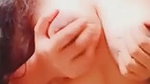 cute girl big boobs showing video call