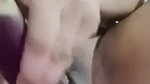 horney cheater babe masturbation with brinjal