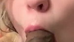 hot girl sucking deepthroat