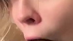 hot girl sucking deepthroat