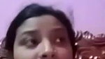 Desi girl showing and pressing her big boobs on video call