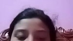 Desi girl showing and pressing her big boobs on video call