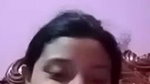 Desi girl showing and pressing her big boobs on video call