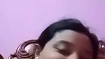 Desi girl showing and pressing her big boobs on video call