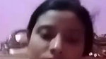 Desi girl showing and pressing her big boobs on video call