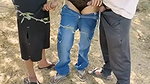 Indian Girl Outdoor Forest Stranger Man Fucking Threesom