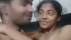 Bengali couple romance kissing each other