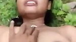 Indian girl fuck in the middle of the jungle