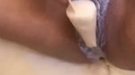 Horny Girl Inserting Kulfi In Pussy Licking