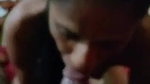 Aunty sucking dick as a lollipop