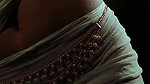 Dusky Model Topless Saree Video Shoot