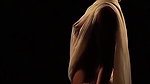 Dusky Model Topless Saree Video Shoot