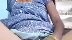 Telegu wife masturbating with big banana