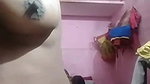 Bihari housewife dildoing pussy with a chapati roller