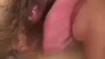 Licking pussy