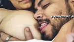 Bf licking gf nipple