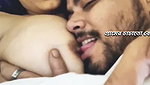 Bf licking gf nipple