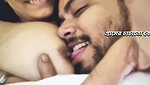 Bf licking gf nipple