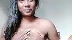 shy Indian girl showing her boobs on cam