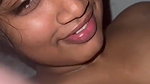 Brown gf smiling