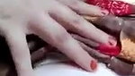 beautiful Pakistani wife fingering pussy