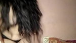 Indian wife dancing nude and giving handjob