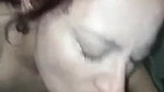 beautiful Paki wife blowjob and taking cum on face