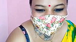 super chubby Indian Bhabhi full nude show