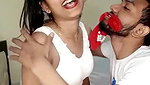 sexy Bhabhi sucking big dick on cam