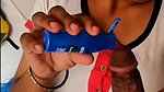 Indian cute girl oiling dick before sex
