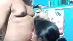 Desi couple nude blowjob sex on video call