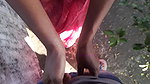 horny Bengali couple fucking on rooftop