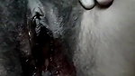 Desi girl showing her bloody pussy during periods