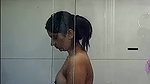 Beautiful hot girl bathing