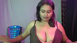 honey_bonny aka Sucharita Sucking Own Boobs & Showing Ass on StripChat Live ~ with Face