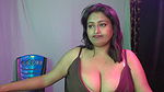 honey_bonny aka Sucharita Sucking Own Boobs & Showing Ass on StripChat Live ~ with Face